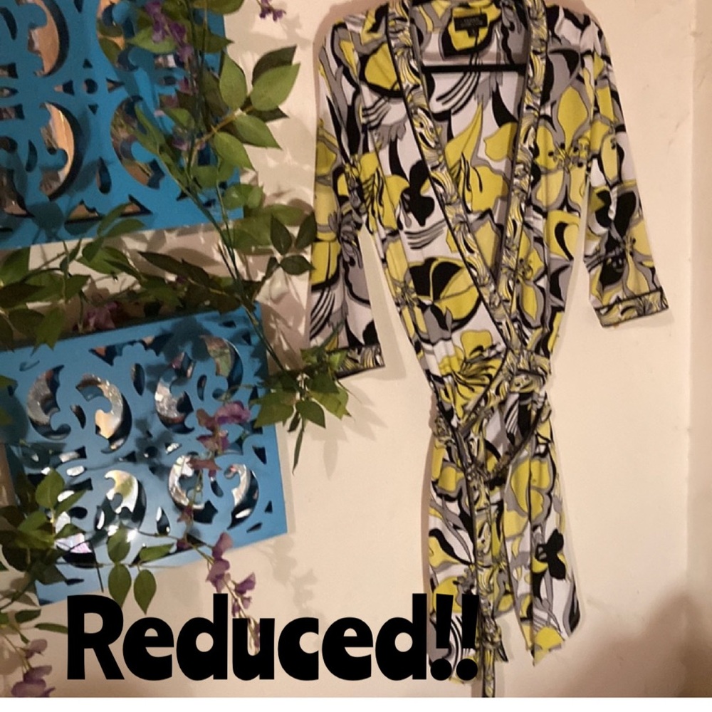 FABULOUS MOD WRAP DRESS!